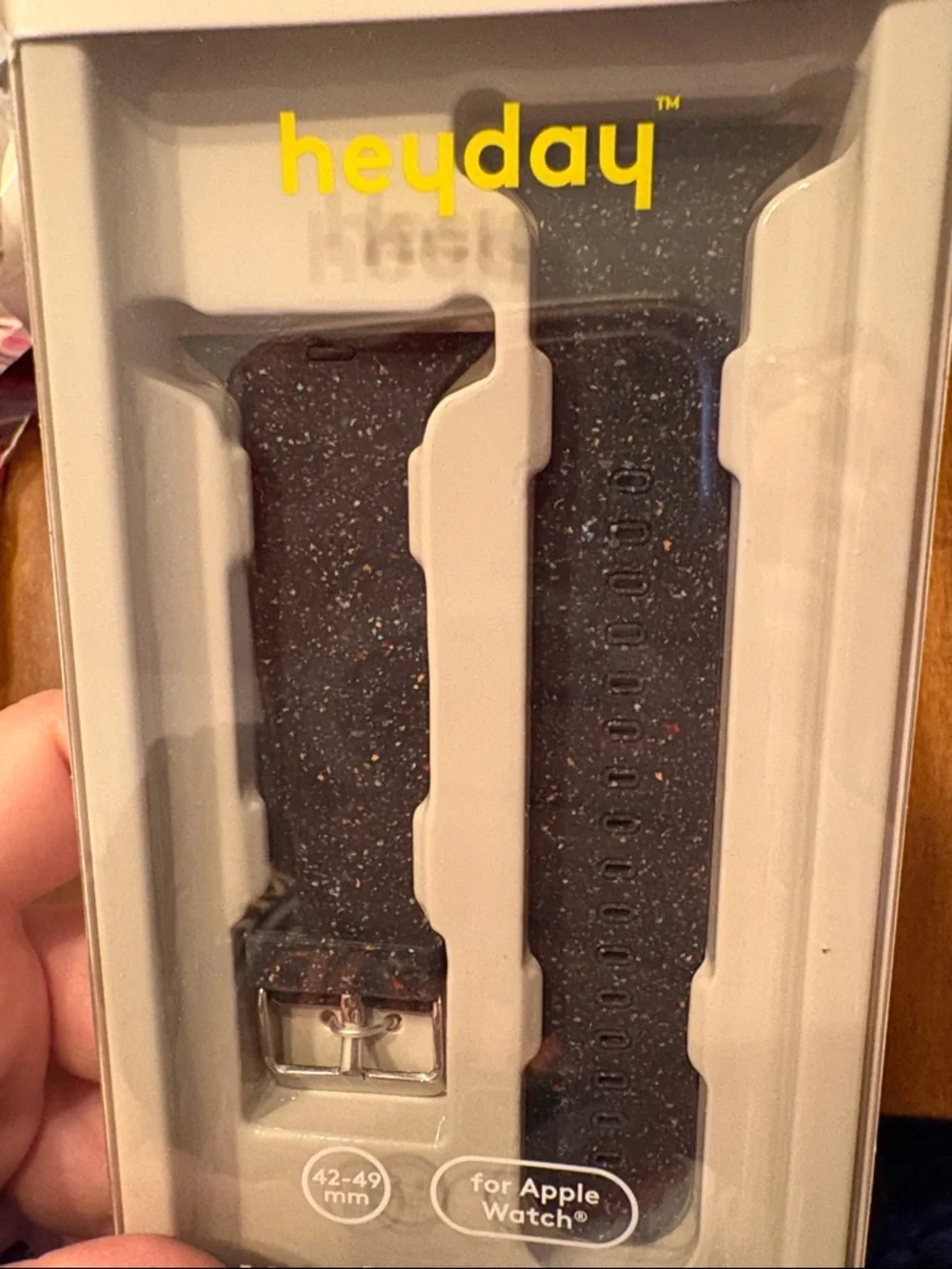 heyday Black Glitter Apple Watch Band 42-49mm NWT!